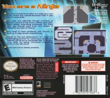 N+ (USA) box cover back